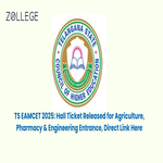 TS EAMCET 2025 Hall Ticket Released for Agriculture Pharmacy Engineering Entrance at eapcet tsche ac in Direct Link Here